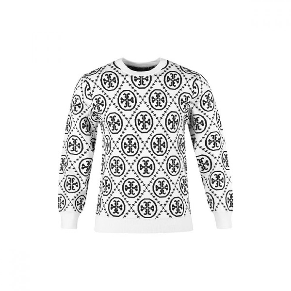 (ラックスゴルフ) ラックスゴルフグリーンクイーンメンズラウンドネック柄長袖ゴルフニット GQ3W401