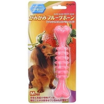 他サイト： かみかみフルーツボーン　ストロベリー　ハード　Ｍ　ＣＲＣ40―58―03―10―00の商品画像