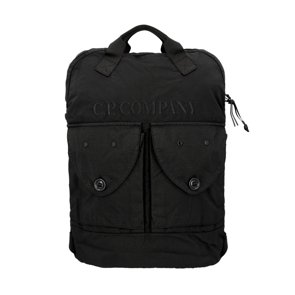 シー ピー カンパニー ロゴ刺繍バックパック 20CMAC051A 110540M 999