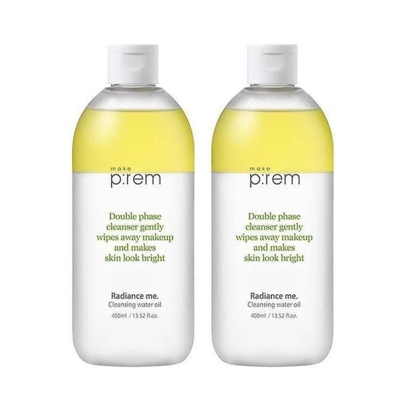 [1+1] make p:rem make prem Radiance me. Cleansing water oil 400ml メイクプレムラジアンス ミクレンジングウォーターオイル
