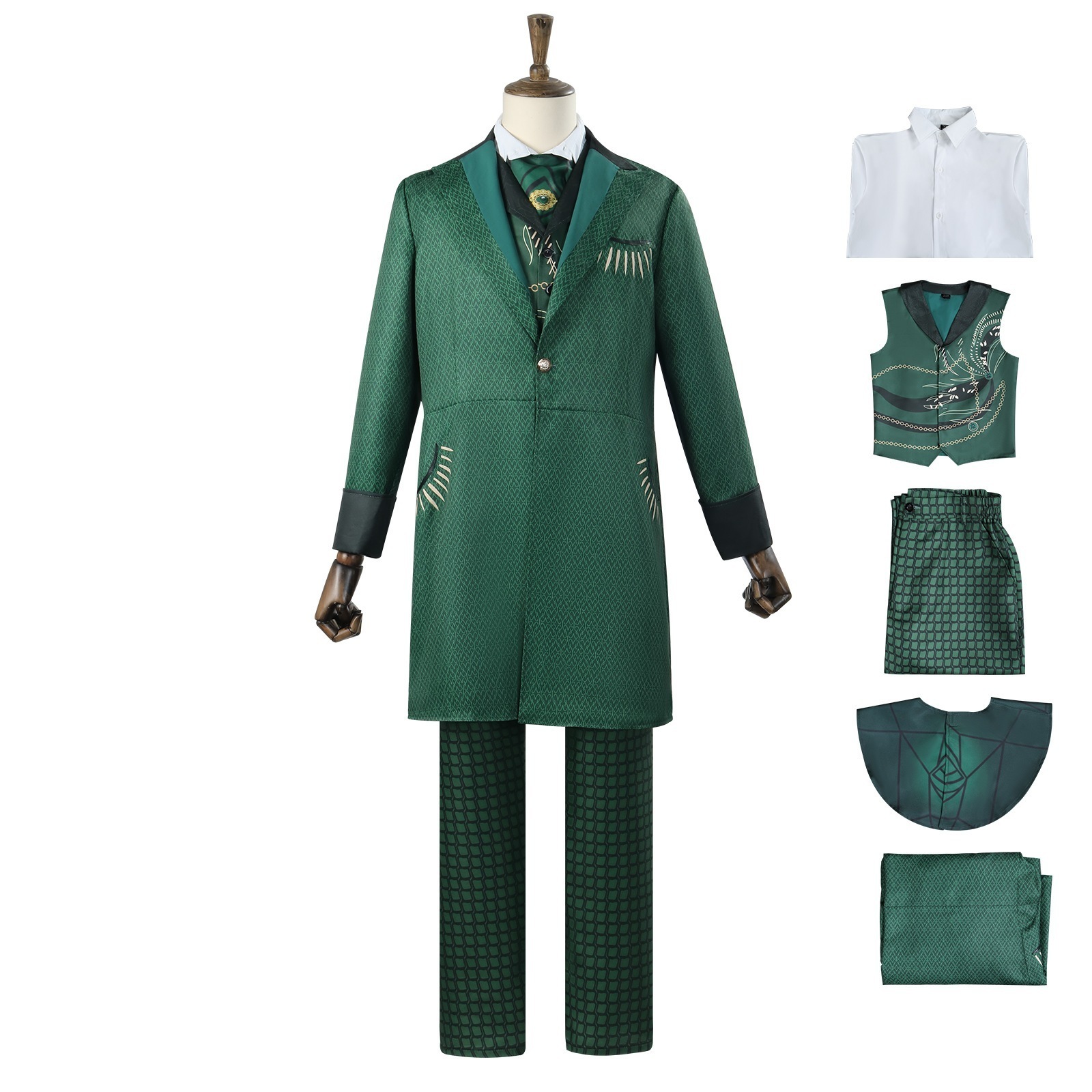 【人気爆売れ】魔法悪い魔女cos コスプレ コスチュームオズ国大呪術師緑コスプレアニメは服装を演じます 7,799円