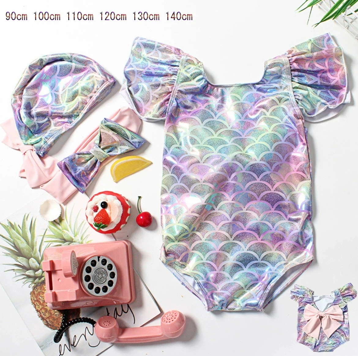 キッズ 水着 セパレート 水着 女の子 ビキニ 子供 水着 キャンプ付き ベビー 水着 ビキニ 幼児 水着 kids 水着 女の子 水着 セパレート ビキニ 水着 海 水遊び 温泉 90cm 100c