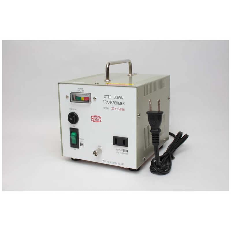 日章工業　変圧器トランスフォーマ SDXシリーズ(110/120V1500W)　SDX-1500U