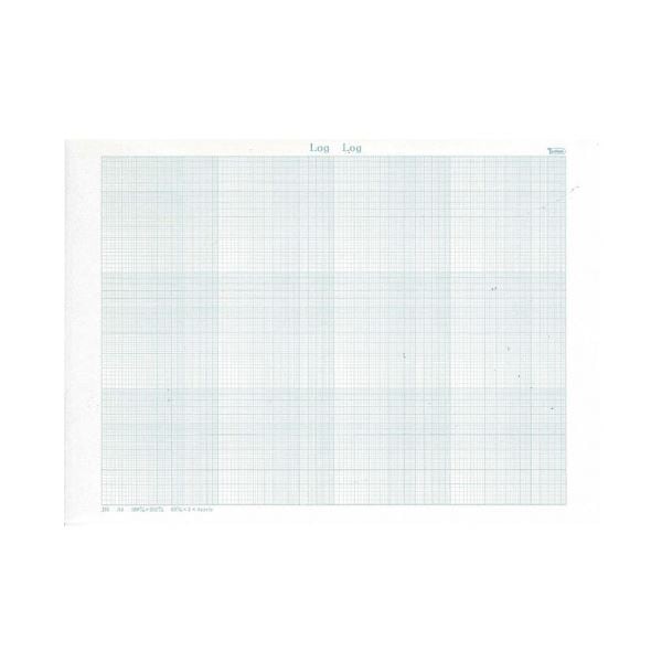 （まとめ）SAKAEテクニカルペーパー 両対数グラフ A4-34両1 50枚入（x20セット）