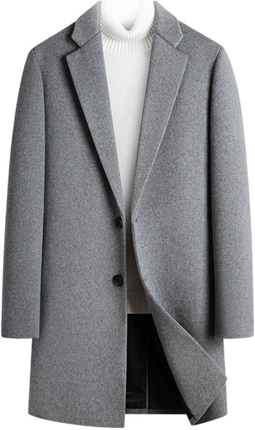 チェスターコート アウター メンズ シンプル テーラードジャケット ロング丈 暖かい 防寒 ビジネス メルトンコート フォーマル 通勤 紳士服 スリム 秋冬 おしゃれ ラシャコート