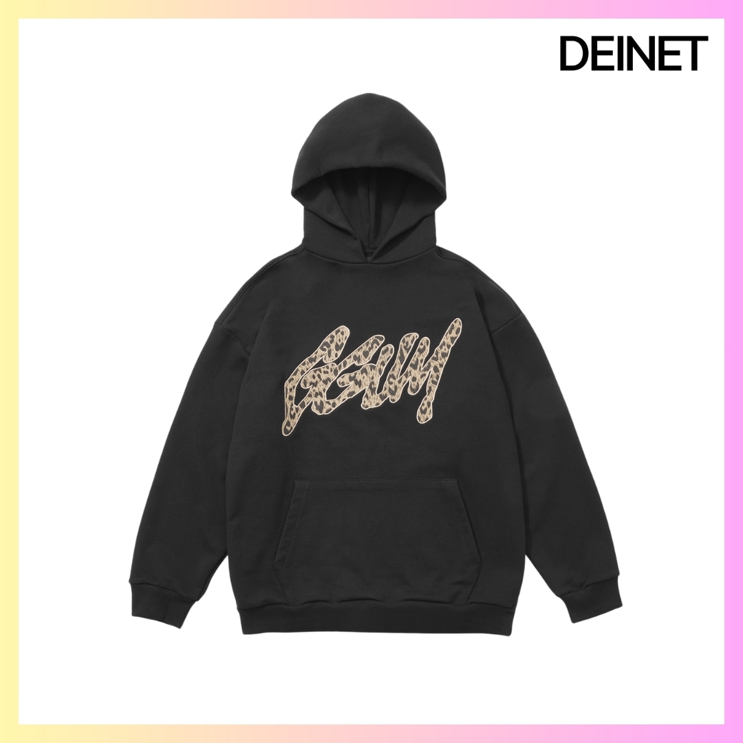 [GGUM X DEINET] HOODIE IN BLACK + FREE OMAKE