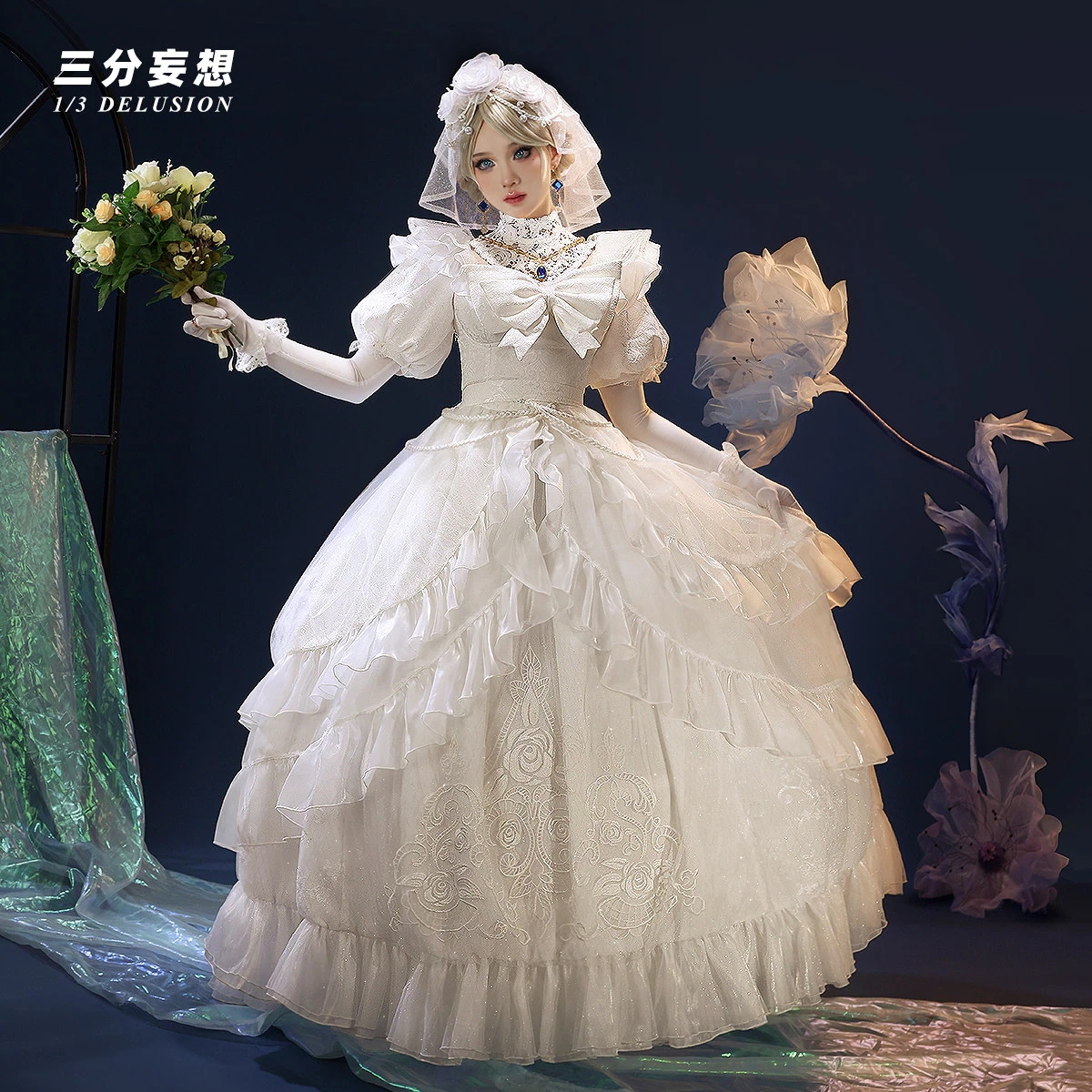 2026新作 三分妄想　第五人格 Identity V　血の女王 マリー　約束された日　花嫁マリー　衣装　ウィッグ　追加可能