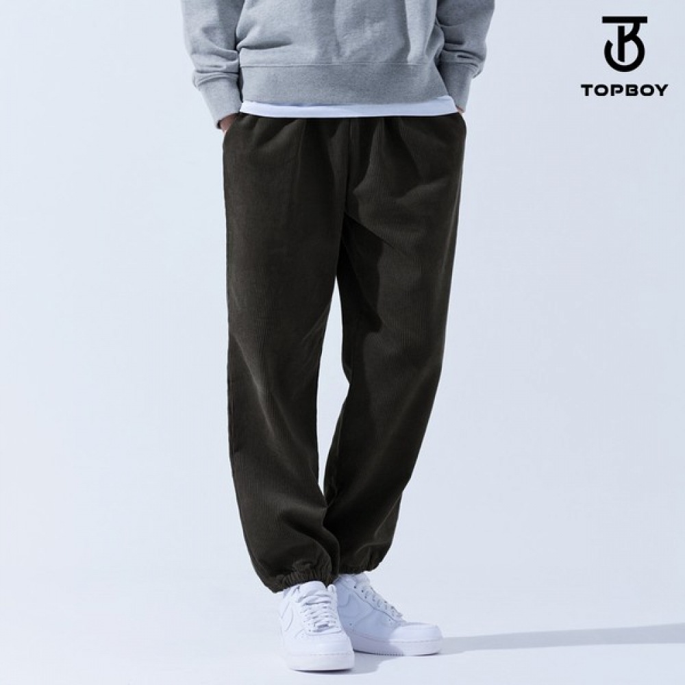 (トップボーイ) コーデュロイゴールデンバンディングジョガーパンツ (DB056)