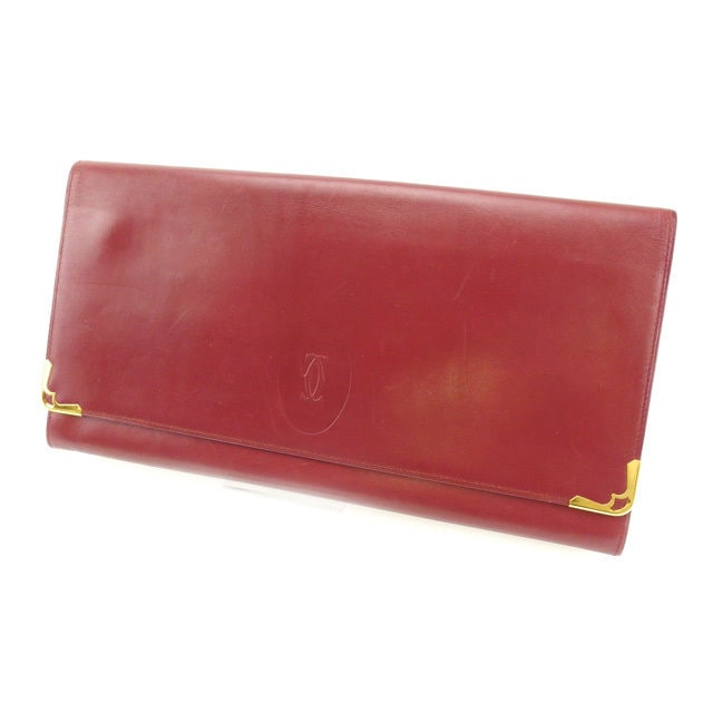 クラッチバッグ セカンドバッグ マストライン ボルドー 中古 14,964円