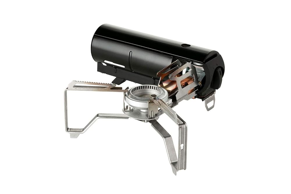 スノーピーク (snow peak) 防災 HOME&CAMPバーナー ブラック GS-600BK