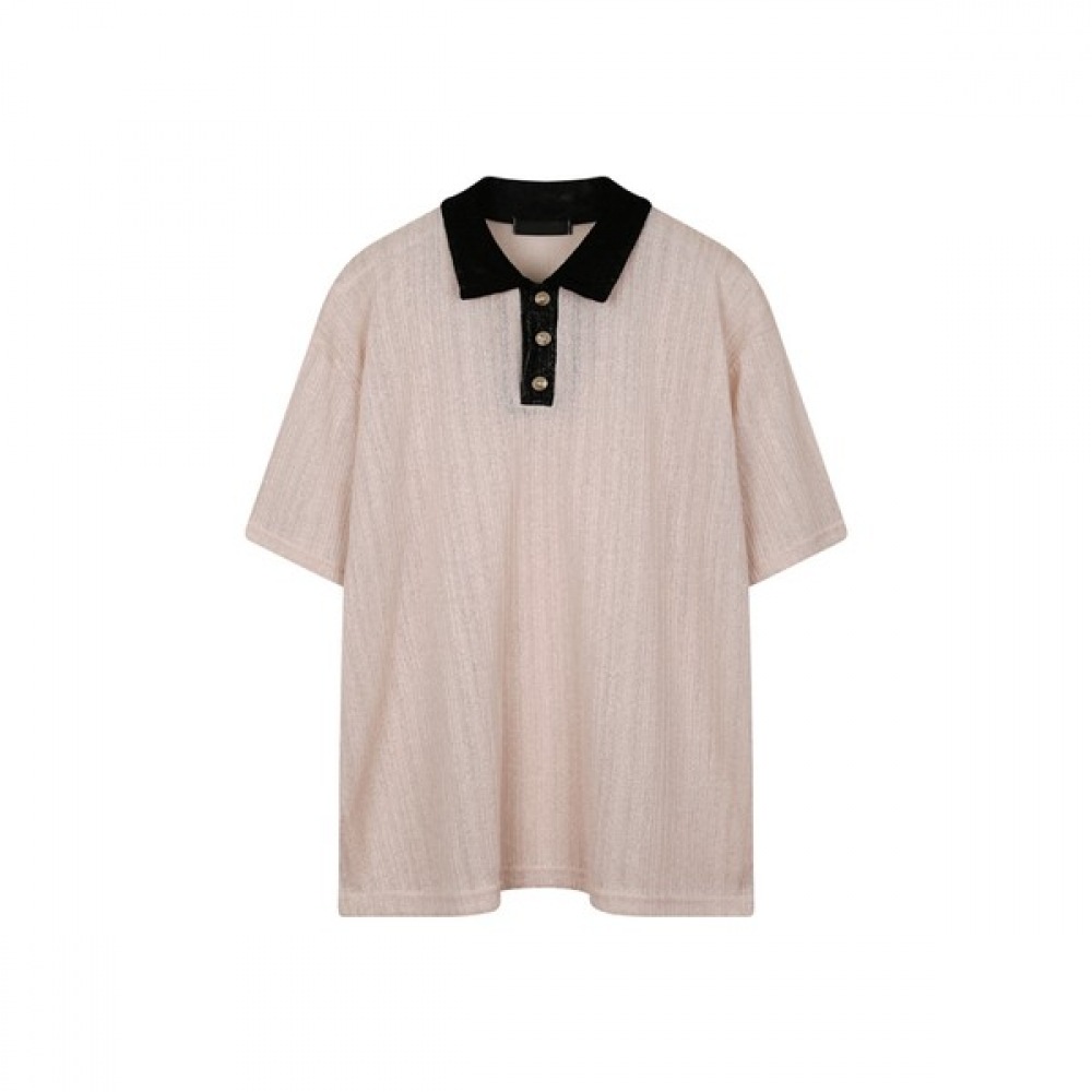 (ハリソン) リネンアンドレカーラ半袖Tシャツ NTCC1730