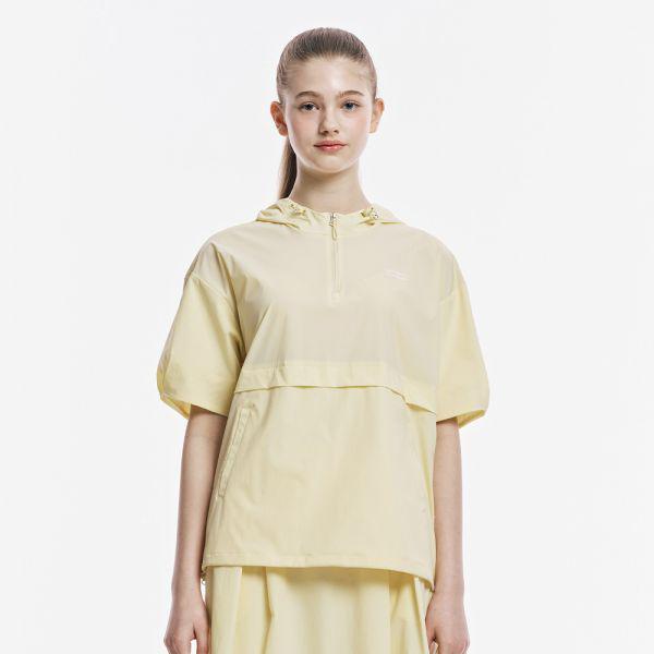 スケッチャーズ アパレル 女性 ウーブン 半袖 アノラック_SL3WTCFM011 アパレル 女性