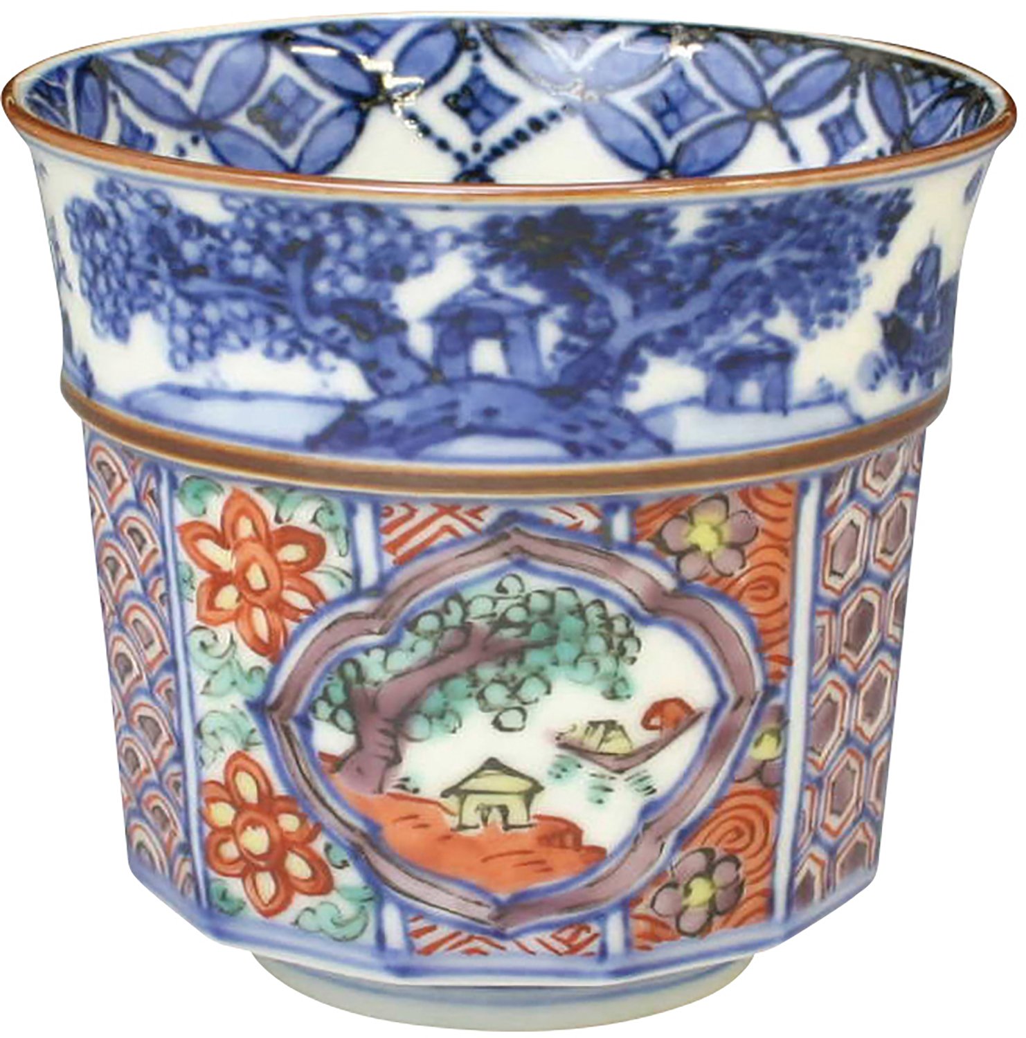 京焼 清水焼 昭阿弥窯 小湯呑 花移ろい UAO688