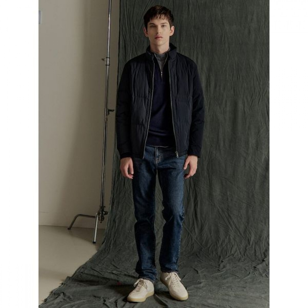 [ギャラクシーライフスタイル] 軽量ストレッチショートダウンジャンパーネイビー (GC4X38S06R)