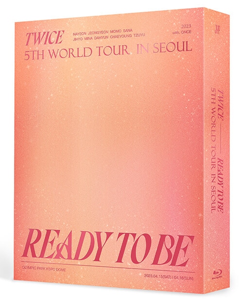 KPOP TWICE TWICE 5TH WORLD TOUR [READY TO BE] IN SEOUL Bluray (3disc) ブルーレイ アルバム グッズ CD