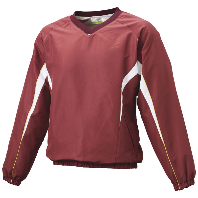 SSK(エスエスケイ) Vネック長袖裏メッシュプレジャン 野球 ウェア グランドコート BWP2413