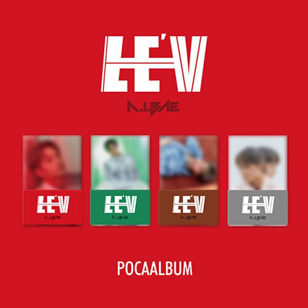 Set (POCA Album 4種) Lev (レヴィ) / A.IBAE (1st EP) フォトカードアルバム