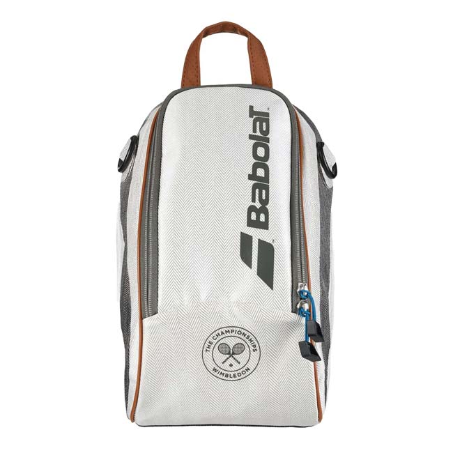 バボラ(Babolat) Cooler Bag Wimbledon クーラーバッグ ウインブルドン 保冷バッグ 742036-100ホワイト×グレー