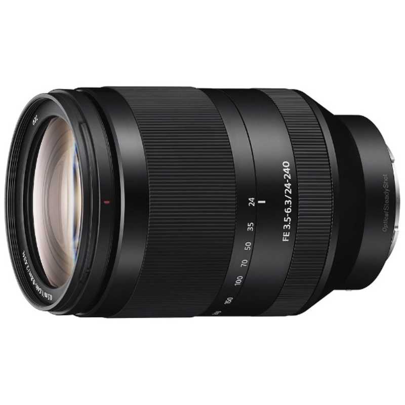 ソニー　SONY　カメラレンズ FE 24-240mm F3.5-6.3 OSS ［ ソニーE / ズームレンズ ］ ブラック　FE 24-240mm F3.5-6.3 OSS SEL24240