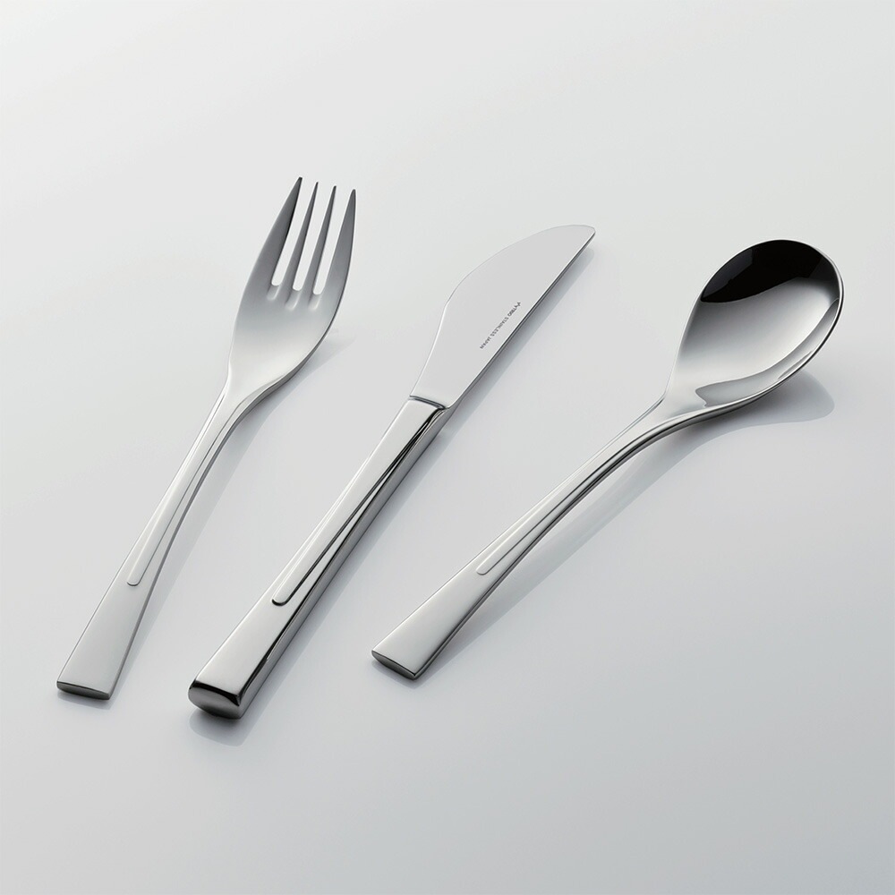 （まとめ買い）ラプソディー 18-8 サービススプーン [x3]