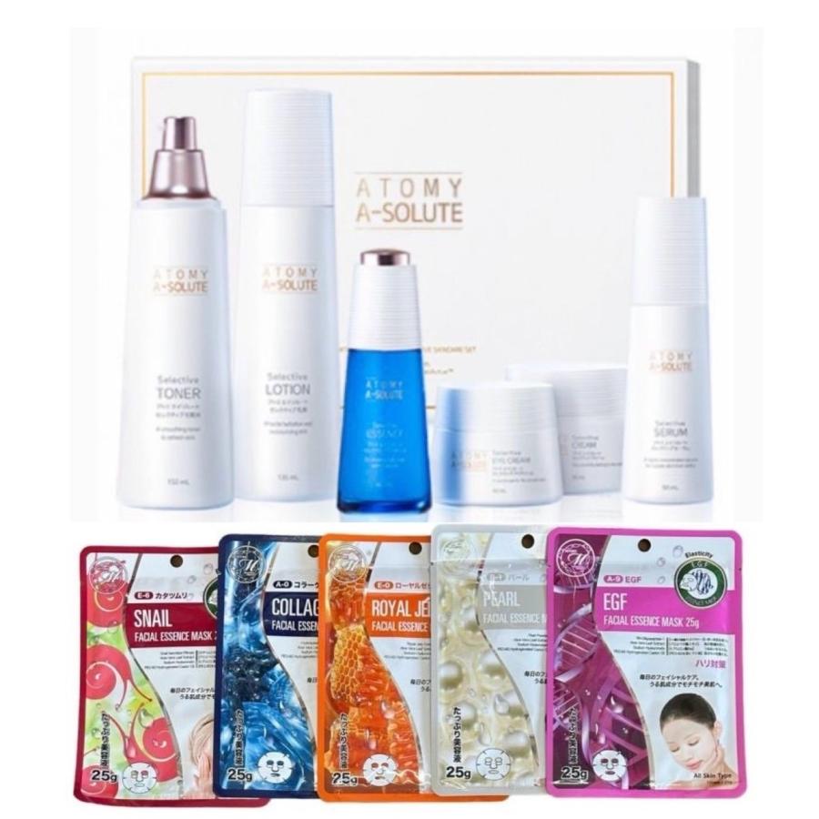 新品　アトミ エイソルート セレクティブ 6点セット　韓国　化粧水　乳液 国内発送 エイソルート 6種セット セレクティブ 化粧水 乳液