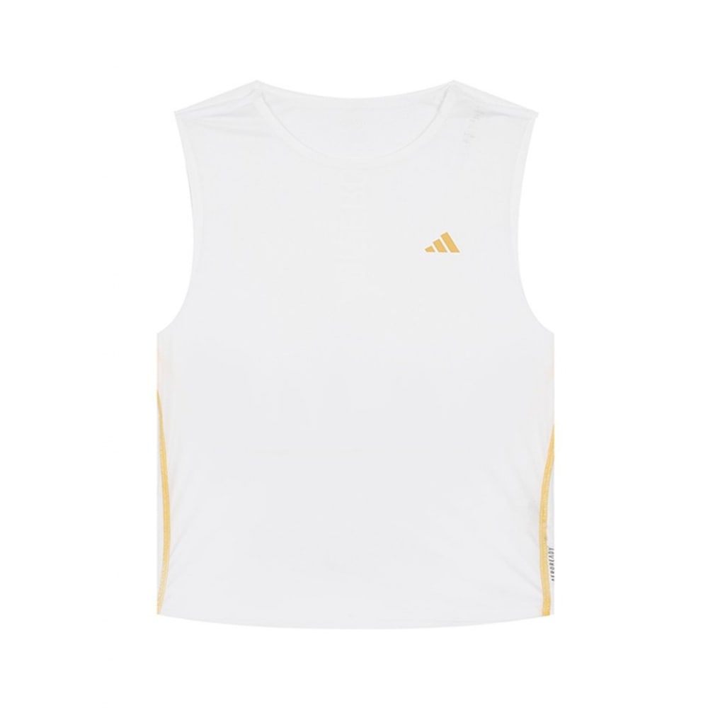 アディダス W ノースリーブマッスルランニング T シャツアディゼロ L