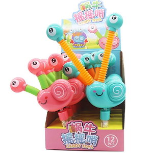 カタツムリホイッスルとなだめるホイッスル子供のおもちゃかわいいモデリング慣性音のおもちゃ振り子子供のおもちゃキャンディー