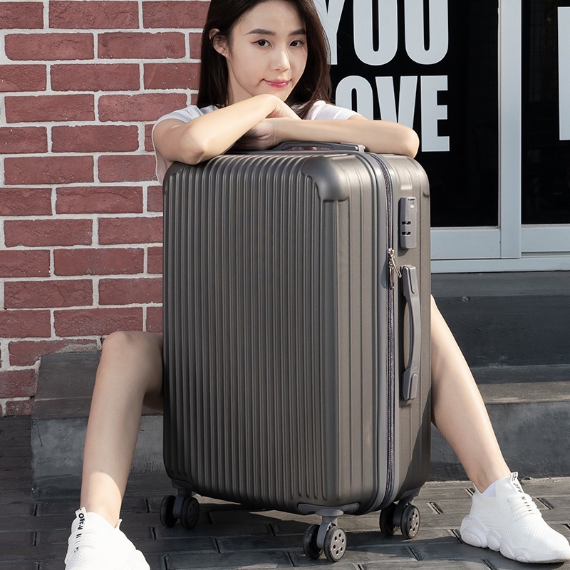 2025インチ キャリーオン トロリーケース レディース 落下防止 旅行ケース ユニバーサルホイール パスワードバッグ