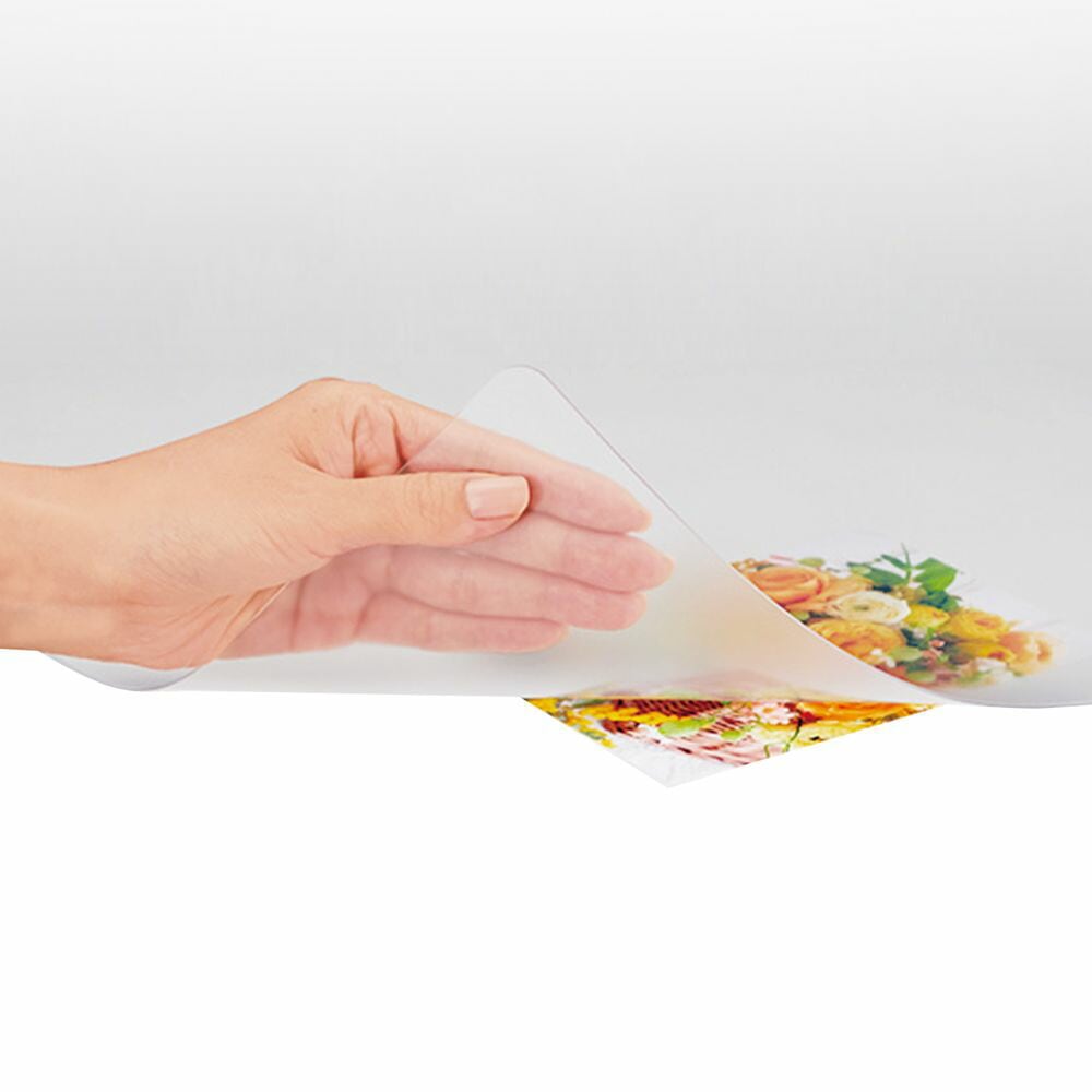 デスクマット ななめカット OAタイプ 両面転写軽減 マウス対応 薄手1.2mm厚 シングルタイ プ 590x690mm DM-167ES