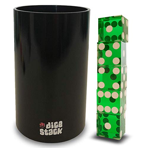 サイコロスタッキングプロカップセット - プロフェッショナルストレートカップ 5つのレーザーエッジ