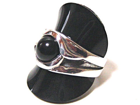 FREE STYLEオニキスフリースタイルリングst /シルバーアクセサリー指輪