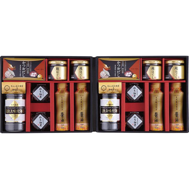 荒仕上味付海苔&調味料ギフト G-D