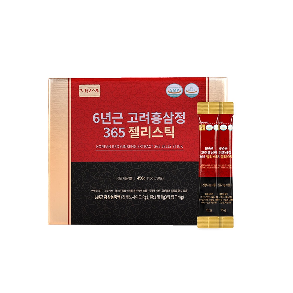 TF004ジョンウォンサム6年根高麗ホンサムジョン365ゼリースティック（15g）30p /韓国配送/紅参collection 5,742円