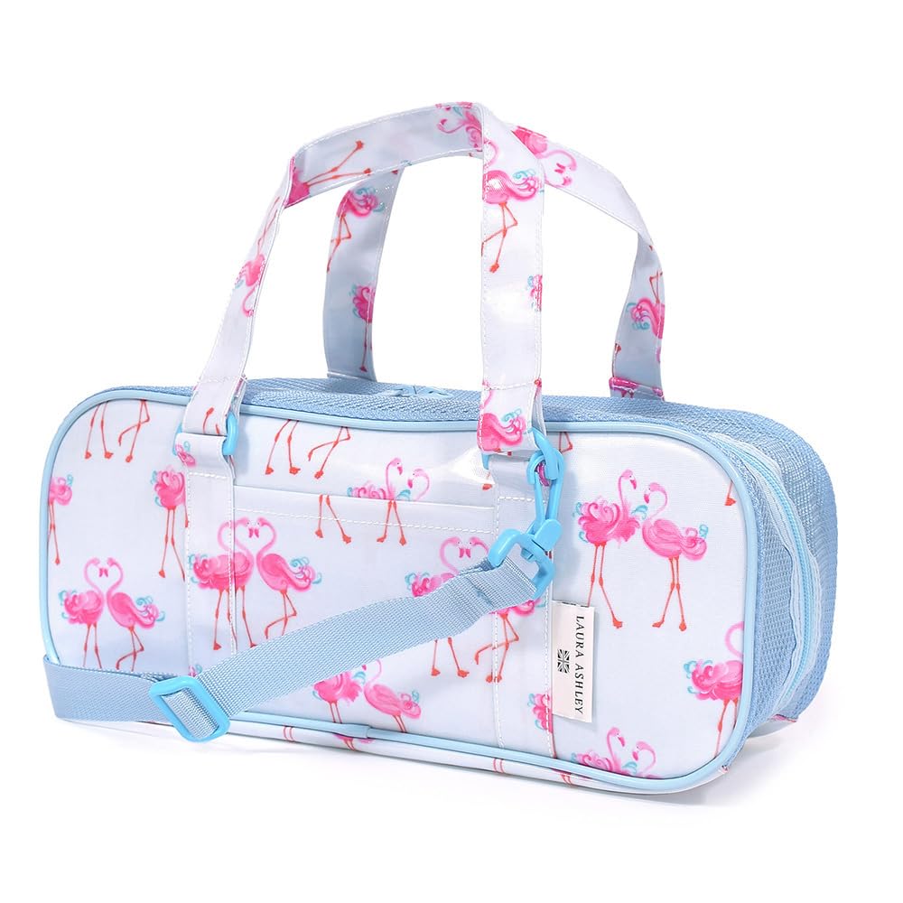 LAURA ASHLEY/COLORFUL CANDY STYLE 画材絵の具セット (サクラクレパス 水彩 5ml) Pretty Flamingo 女の子 かわいい メッシュ 画材セット ショル