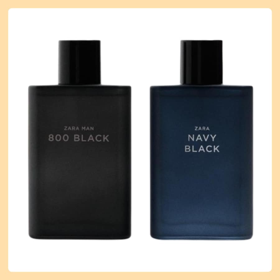 ZARA MAN 香水 NAVY BLACK 90ml+ ZARA MAN 800 BLACK 90ml オードトワレ [EDT]