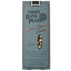 SWATi BATH PEARL (S) スワティー バスパール ゴールド 10g レモンクォーツの香り