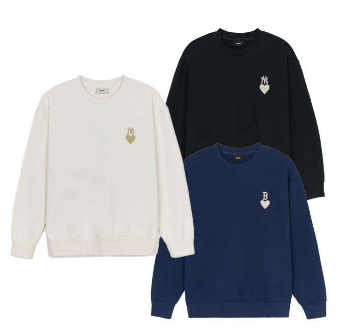 HEART OVERFIT SWEATSHIRT