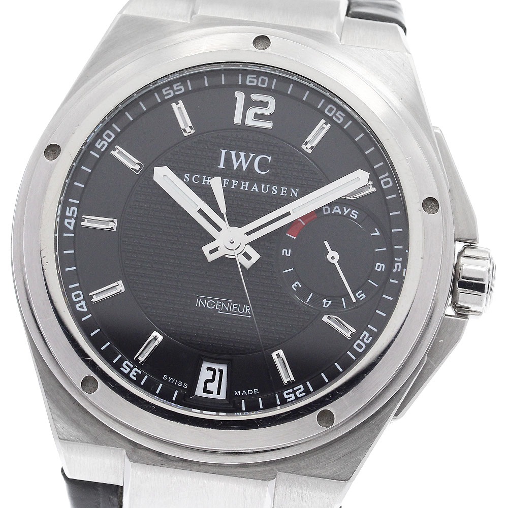 IWC IWC SCHAFFHAUSEN IW500501 ビッグインヂュニア 7デイズ 自動巻き メンズ 保証書付き_905440【中古】
