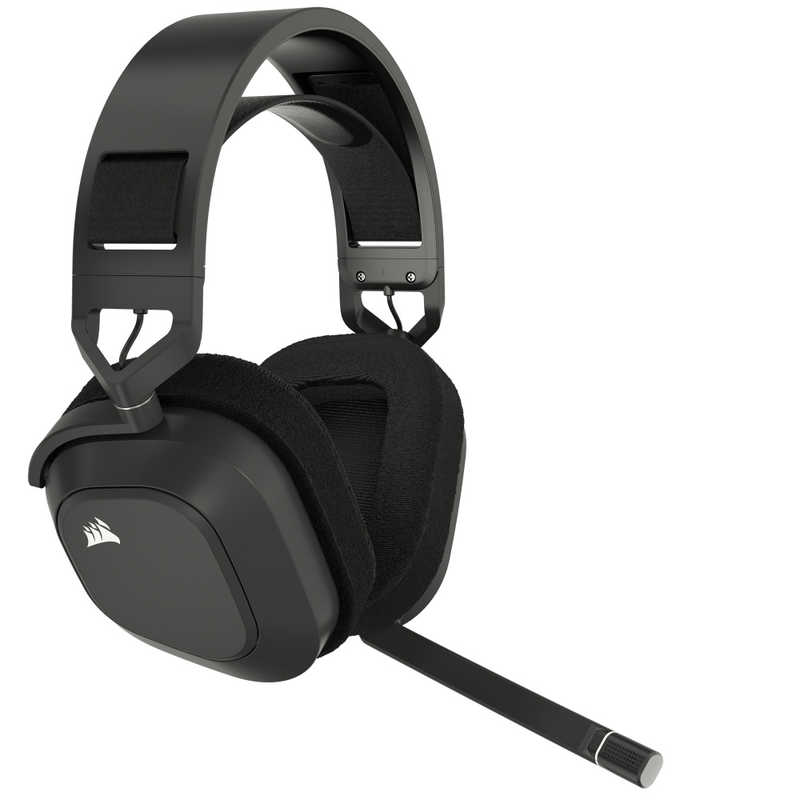 コルセア　CORSAIR　HS80 MAX Wireless Steel Gray ［USB /片耳 /ヘッドバンドタイプ］　CA-9011295-AP