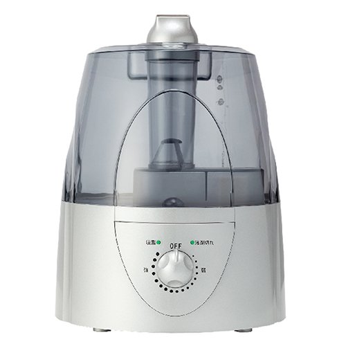 部屋全体を除菌・消臭・アレル物質軽減　次亜塩素酸水専用噴霧器　プーキープロミスト　ＰＫ６０２　Ｓ　円筒形　小型　省エネ　卓上　ＣＲＣ17―44―50―00―00