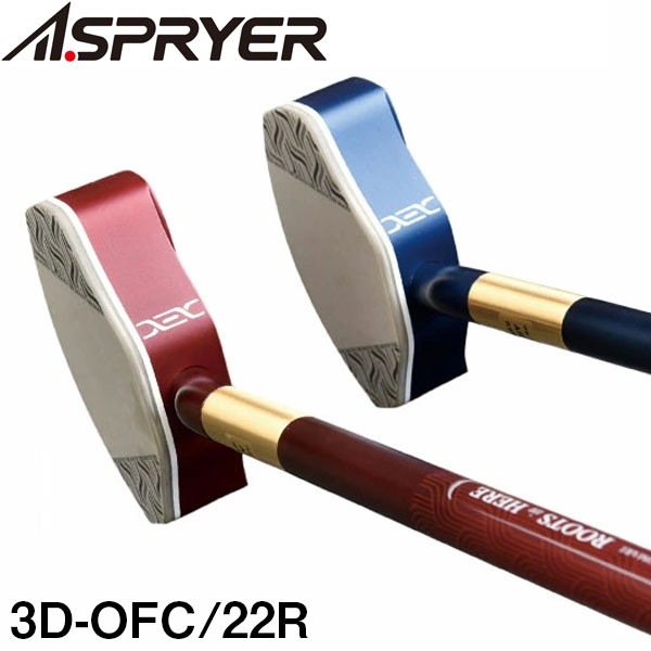 アスプライヤー ASPRYER GG発祥地コラボ ３Dシャフト クラブ グラウンドゴルフ 3D-OFC/22R アシックス製工場オリジナルブランド