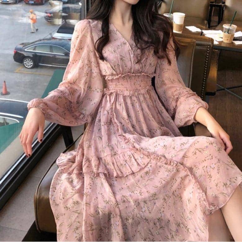 ワンピース 上着 人気 おすすめ おしゃれ お洒落 激安 安い プチプラ 長袖 ロング Vネック