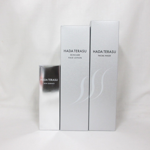 新品3種セット ストラッシュ HADA TERASU ハダテラス スキンエッセンス 30ml / フェイスローション 150ml / フェイシャルウォッシュ 150g ( 0226-y3 )