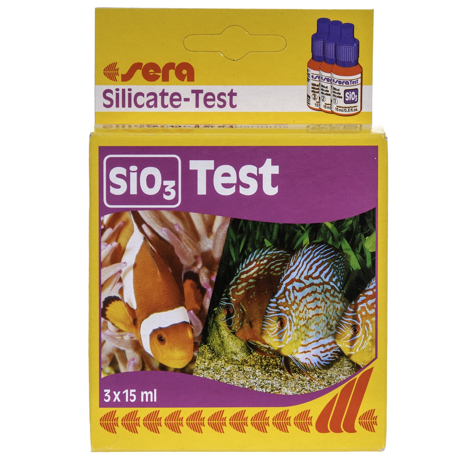 セラ　ＳｉＯ３（ケイ酸）テスト　１５ｍＬ　淡水・海水用　ＣＲＣ10―47―99―00―00