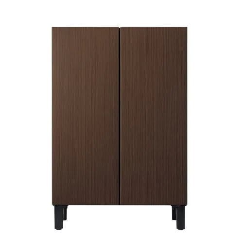 アクア 冷蔵庫 72L 観音開き 2ドア 幅60cm 家具調デザイン 省エネ静音 LOOC AQR-FD7P ブラウン系