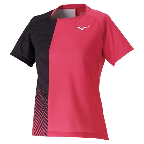 ゲームシャツ(ラケットスポーツ)(レディース) テニス ソフトテニス ウェア ゲームウェア (62JA0216)