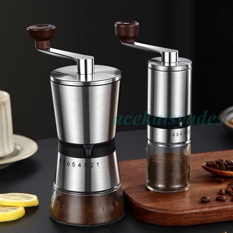 c 手挽き 取り外し可能 手挽きコーヒーミル 携帯用 粉砕度調整可能 喫茶店 セラミック研磨コア 手動式 25に新規上場コーヒーミル カフェ コーヒー豆 手動