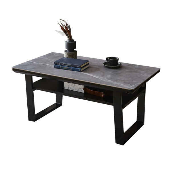 後藤家具物産 CT-MKD-105-GY ミカド グレー センターテーブル メーカー直送