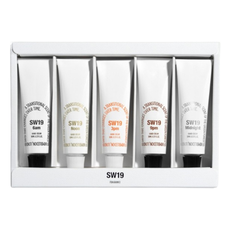 SW19 [5点セット]ハンドクリームミニセット10ml(6am/noon/3pm/9pm/midnight) 5,296円