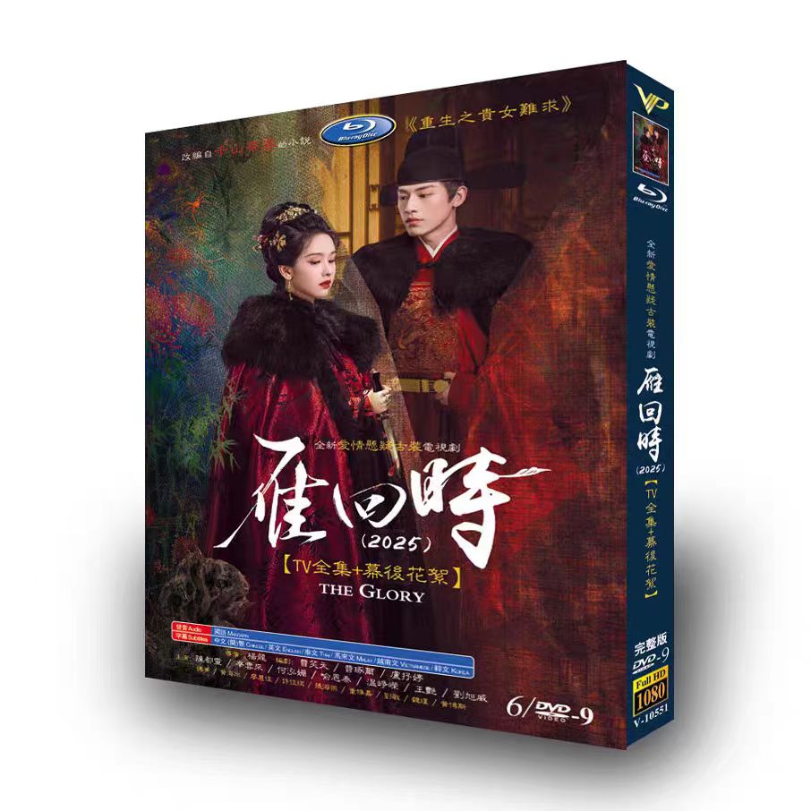 Blu-ray BOX 中国ドラマ「雁回时」雁が戻ったとき 華ドラ DVD 全話収録